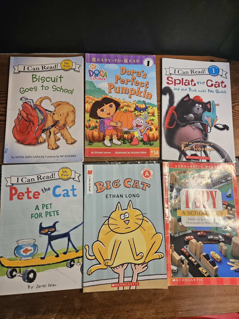 Children's Lot Of 6 Books - Level 1 Reader